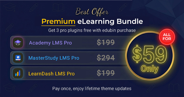 Edubin - Education WordPress Theme