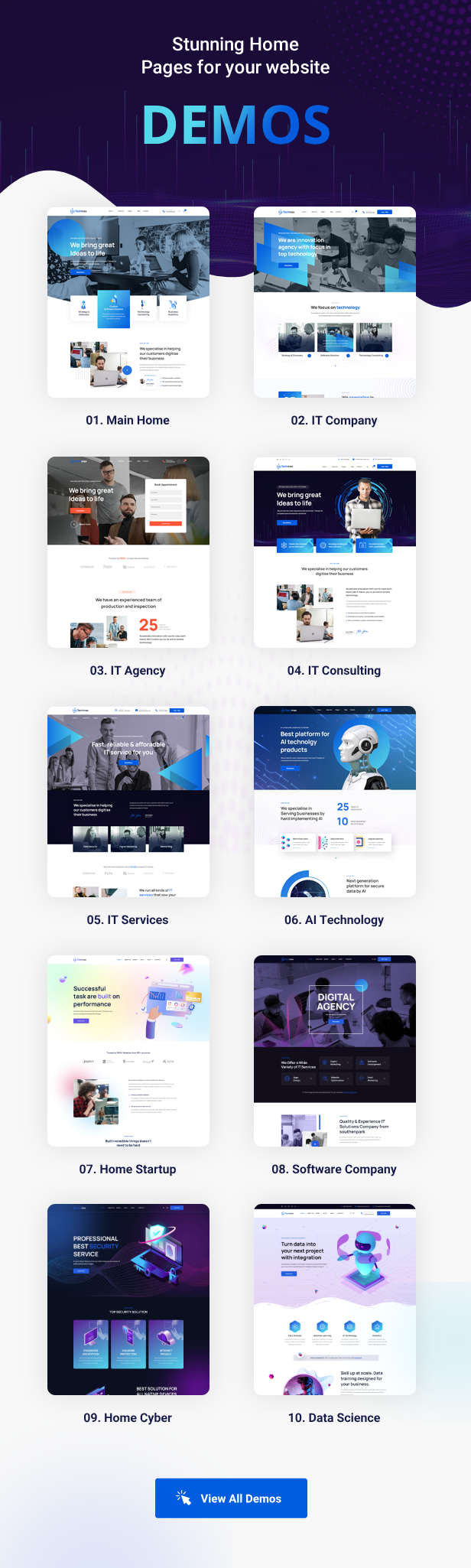 Techmax - IT Solutions & Technology WordPress Theme