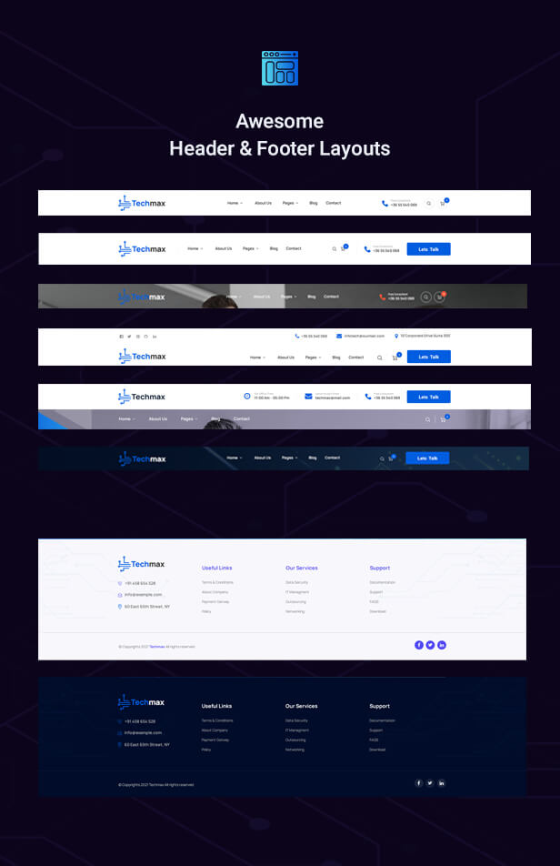 Techmax - IT Solutions & Technology WordPress Theme