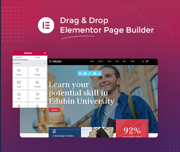 Edubin - Education WordPress Theme