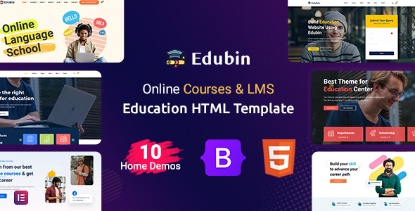 Edubin HTML Template