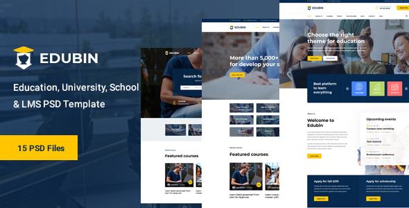 edubin-psd-template
