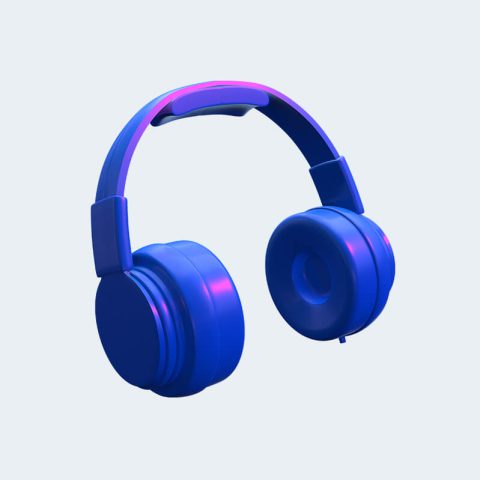 Blue Speaker